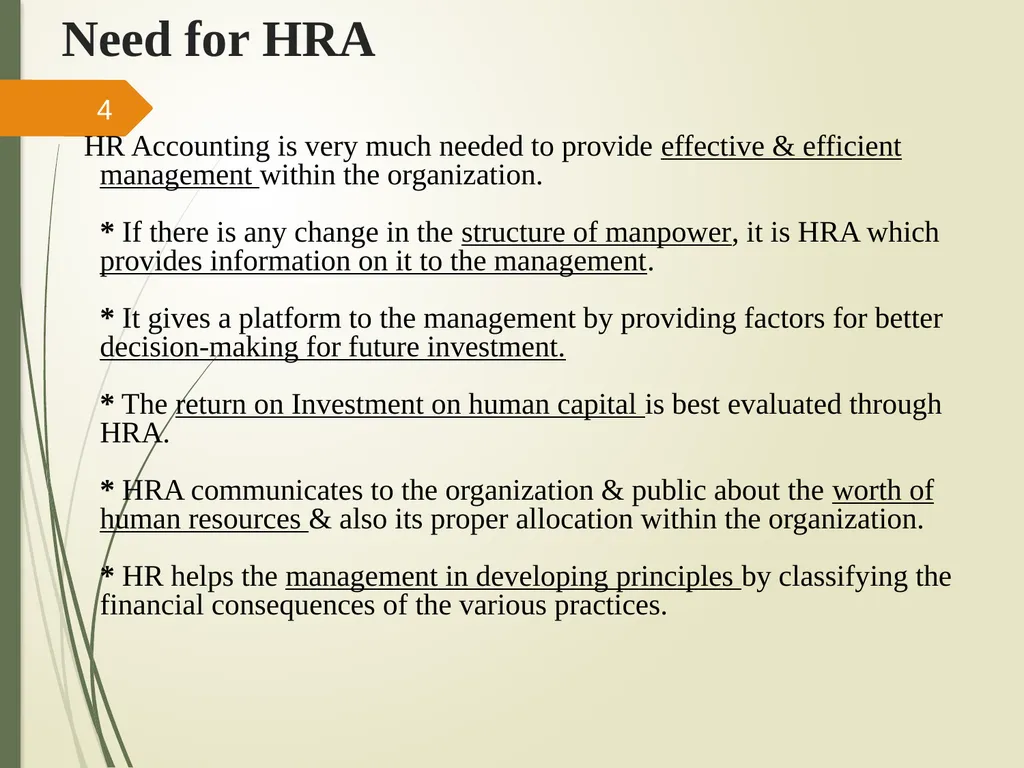 Human Resource Accounting And Inventory Prepared - slide 4 of 31