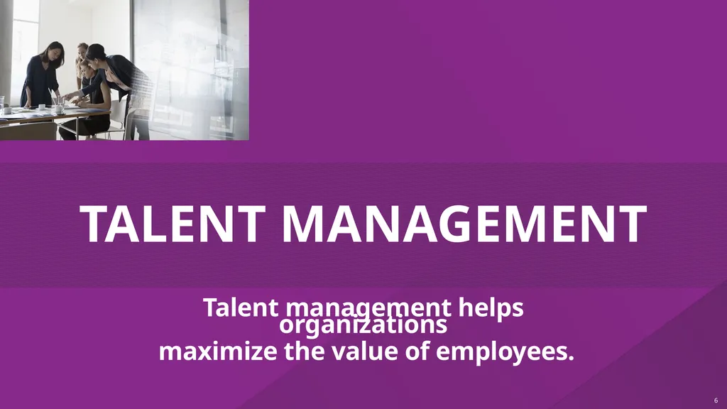 Talent Management Dr. Michele Paludi, Matthew - slide 6 of 18