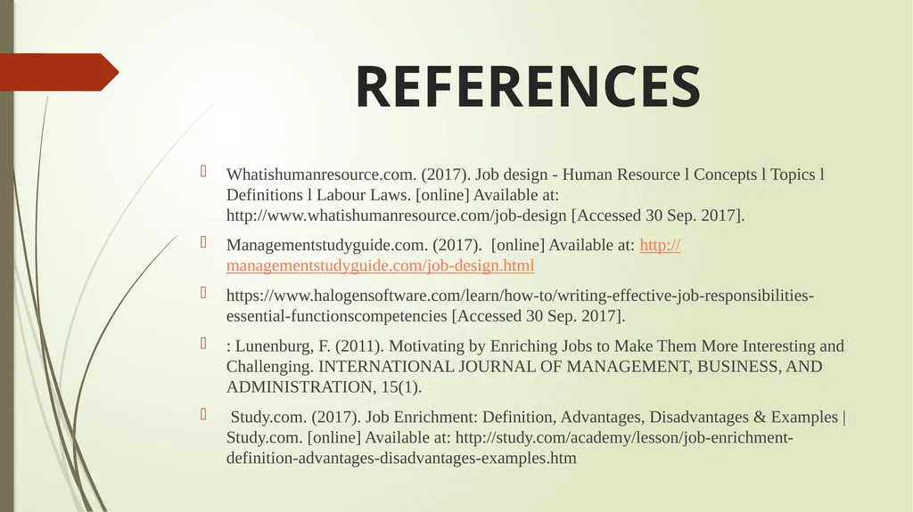 UNIT 19: RESOURCE AND TALENT PLANNING UNIT CODE: - slide 29 of 29