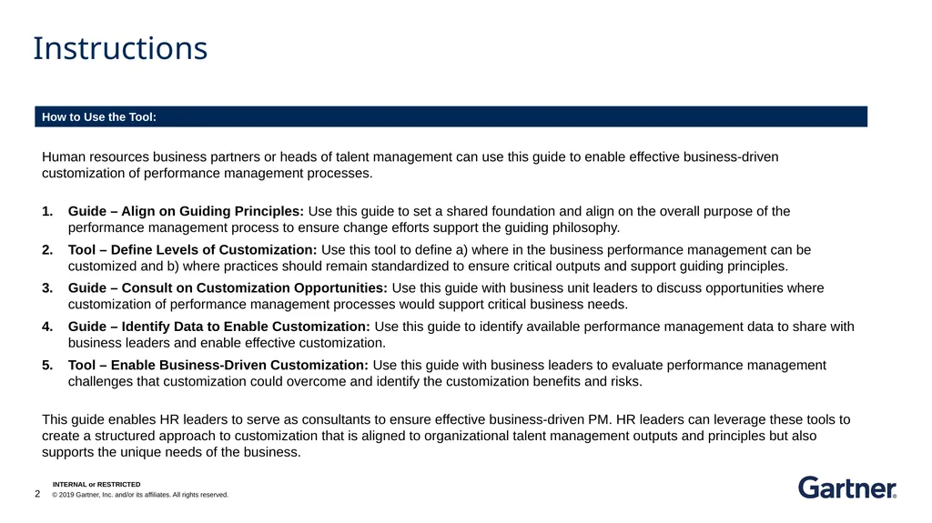 Enabling Business-Driven Performance Management - slide 2 of 7