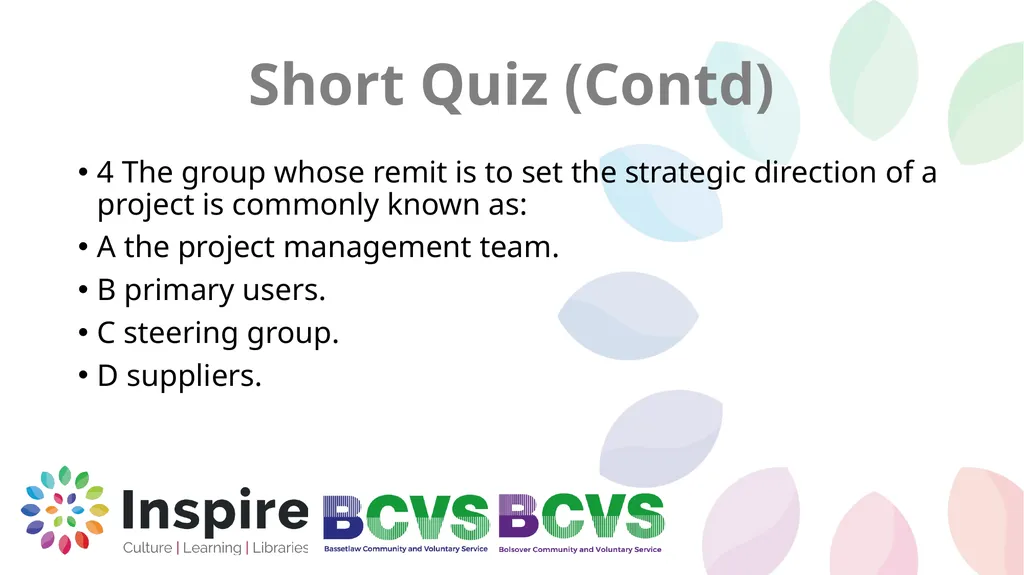 Project Management What is Project Management Ian - slide 23 of 38