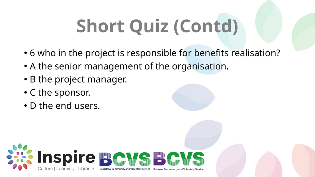 Project Management What is Project Management Ian - slide 25 of 38