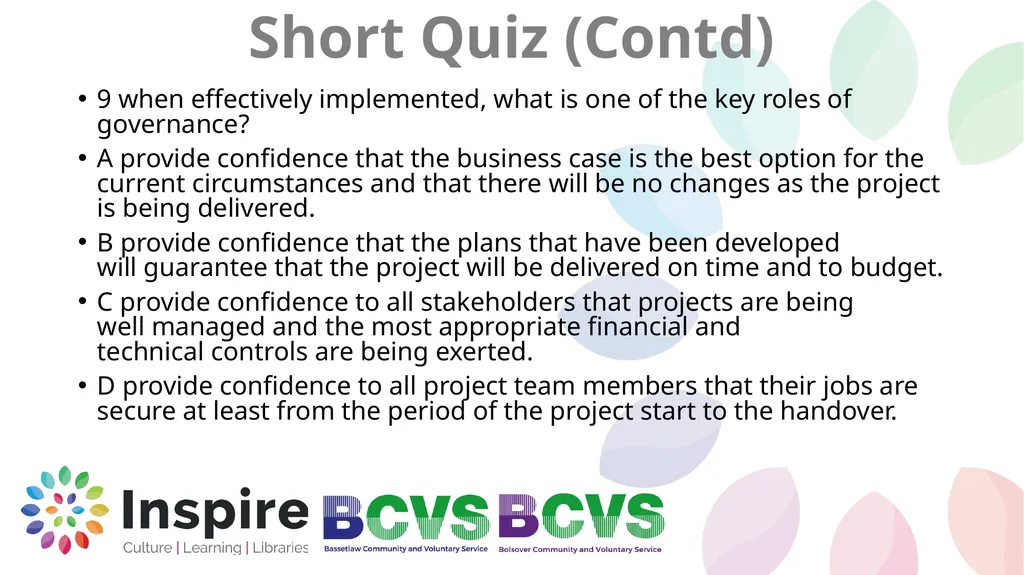 Project Management What is Project Management Ian - slide 28 of 38