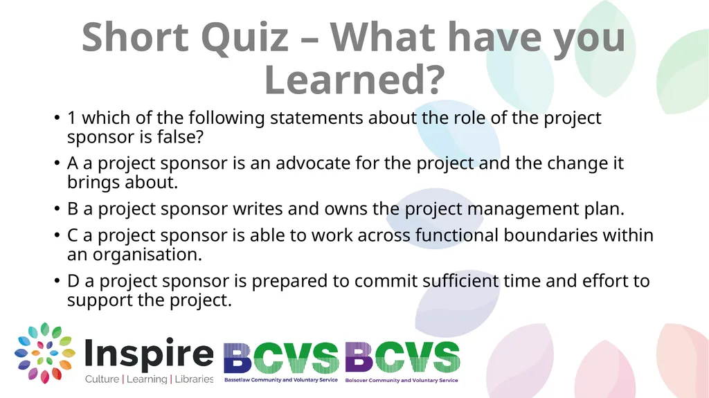 Project Management What is Project Management Ian - slide 20 of 38