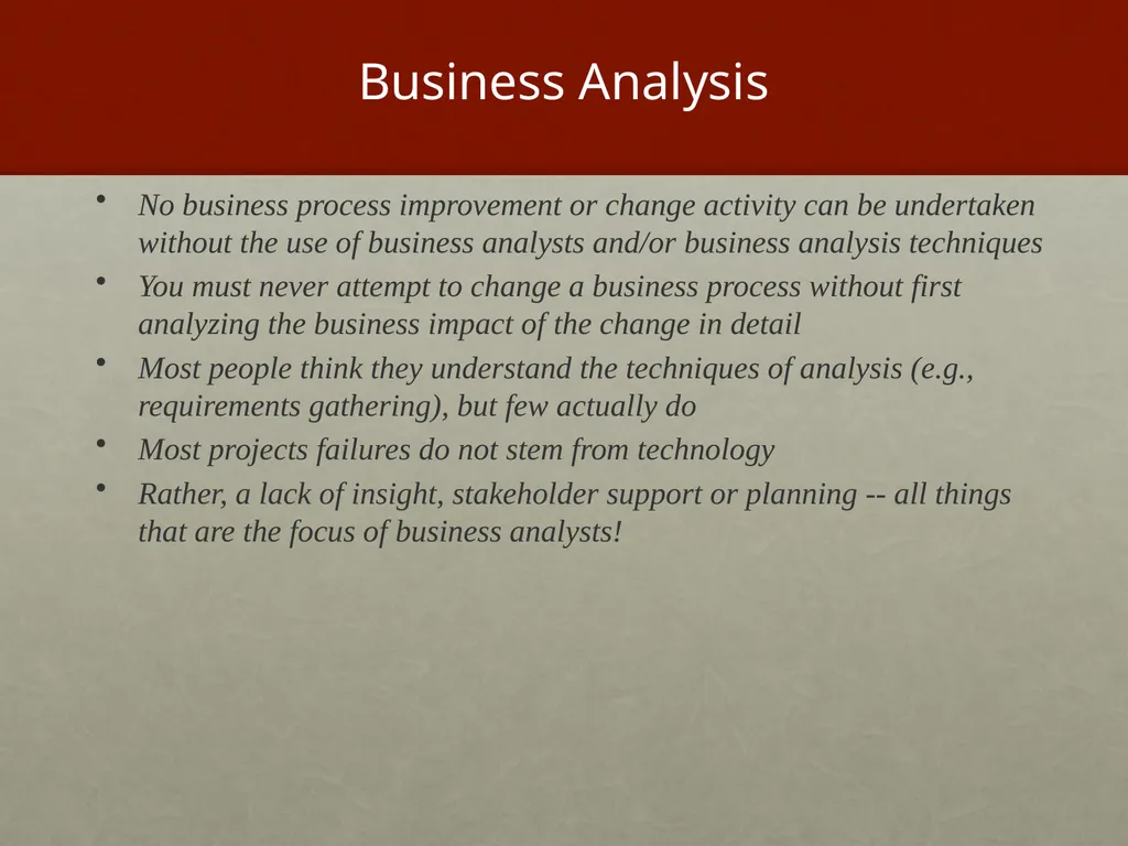 Project Management What is Project Management? - slide 21 of 37