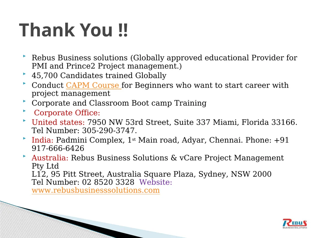 PMP Certification Introduction Copyright 2014@ - slide 15 of 15