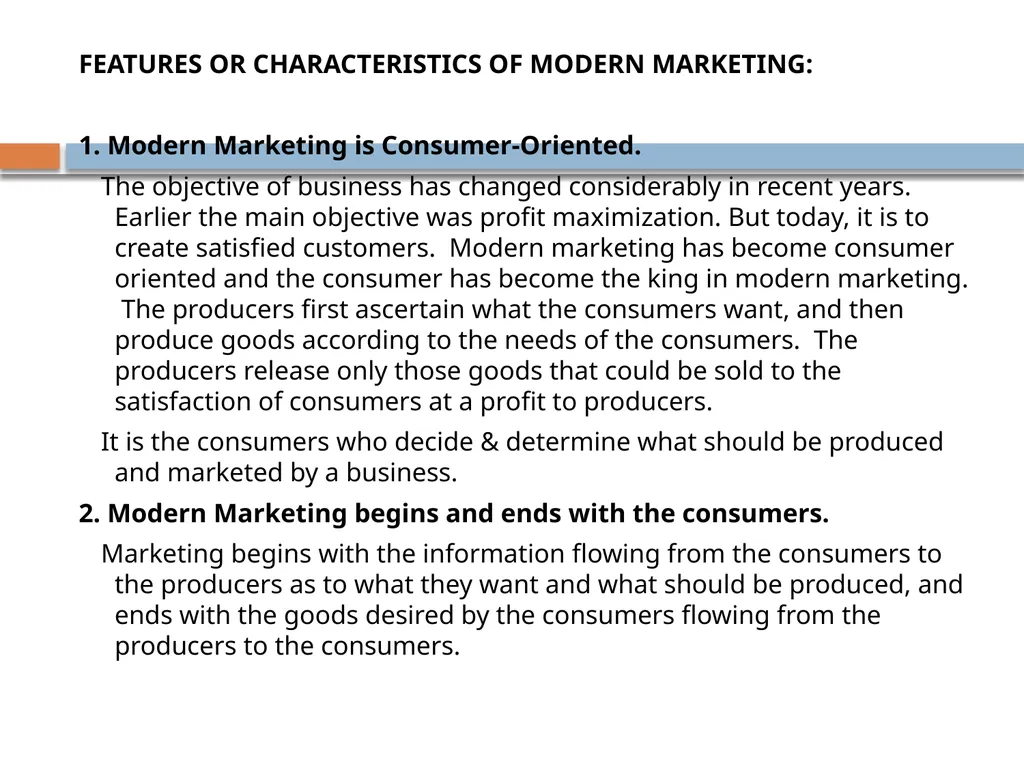 Introduction to marketing MARKETING: It consists - slide 7 of 10