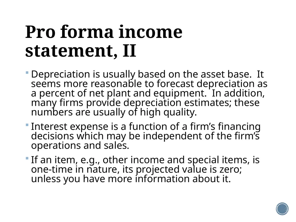 Chapter 3: Long-term financial planning Corporate - slide 10 of 23