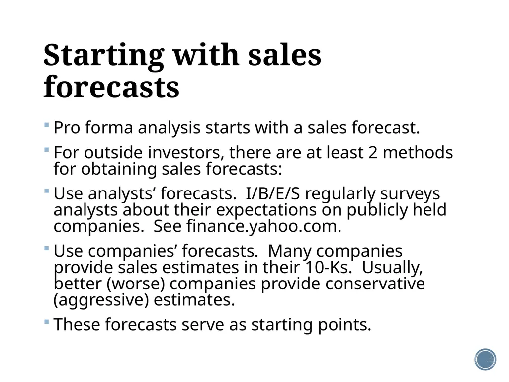 Chapter 3: Long-term financial planning Corporate - slide 8 of 23
