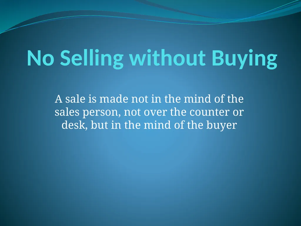 Introduction to Selling What is Selling? The AMA - slide 16 of 16
