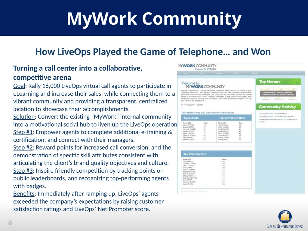 Sales Gamification Overview What is Sales - slide 8 of 9