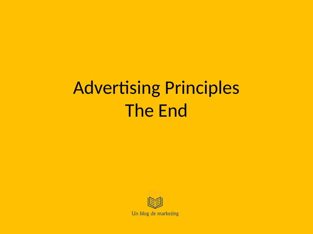 Advertising Principles Learning Outcomes Provide - slide 27 of 27