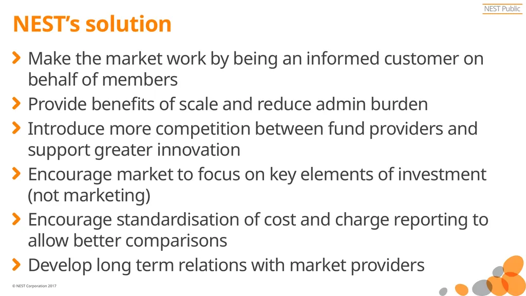 NEST Pension UK experience of investment fund - slide 15 of 15