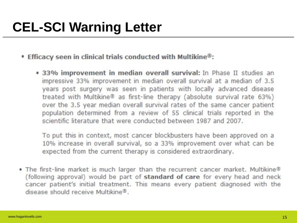 Drug Advertising & Promotion: A Practical Guide to - slide 15 of 47
