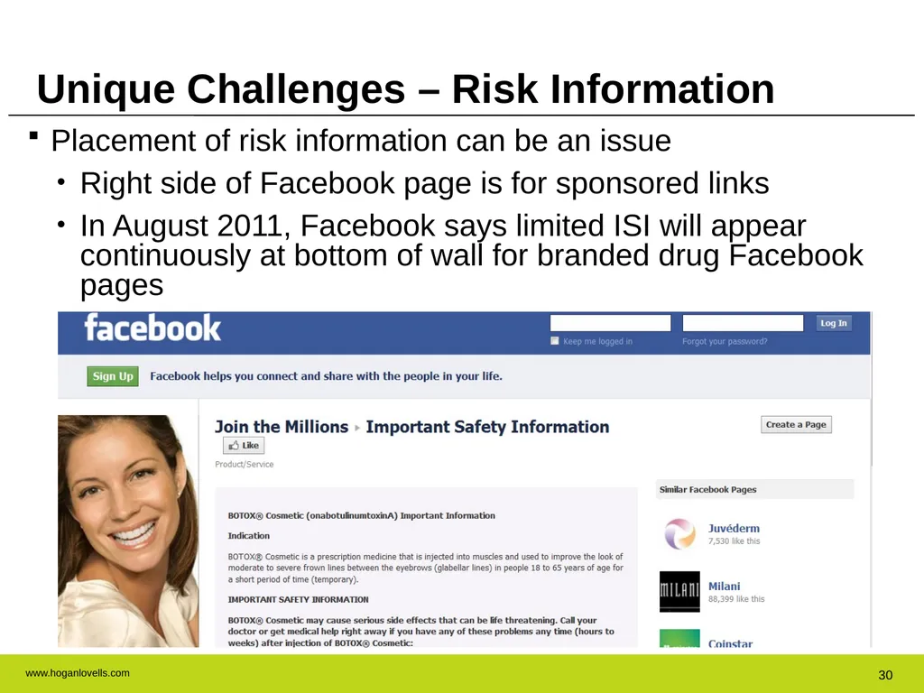 Drug Advertising & Promotion: A Practical Guide to - slide 30 of 47