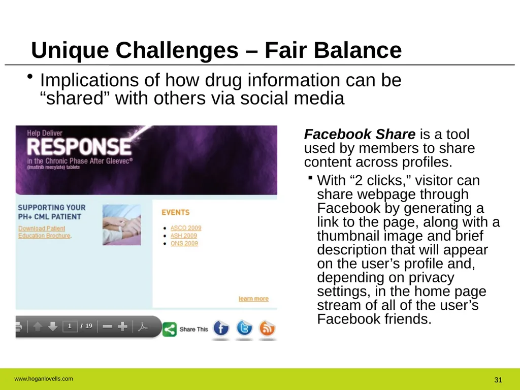 Drug Advertising & Promotion: A Practical Guide to - slide 31 of 47