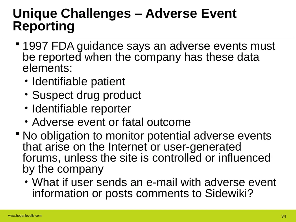 Drug Advertising & Promotion: A Practical Guide to - slide 34 of 47