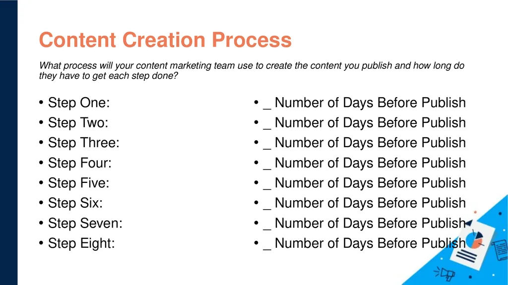 Content Marketing Strategy Template [Insert - slide 21 of 34