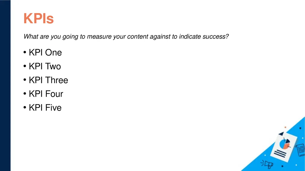Content Marketing Strategy Template [Insert - slide 30 of 34
