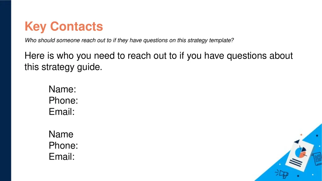 Content Marketing Strategy Template [Insert - slide 33 of 34
