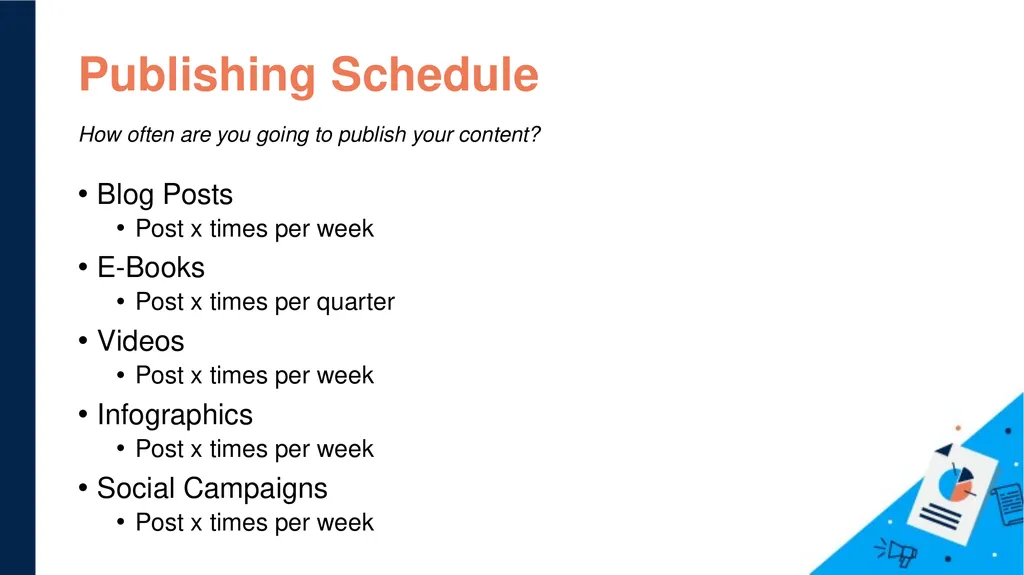 Content Marketing Strategy Template [Insert - slide 23 of 34