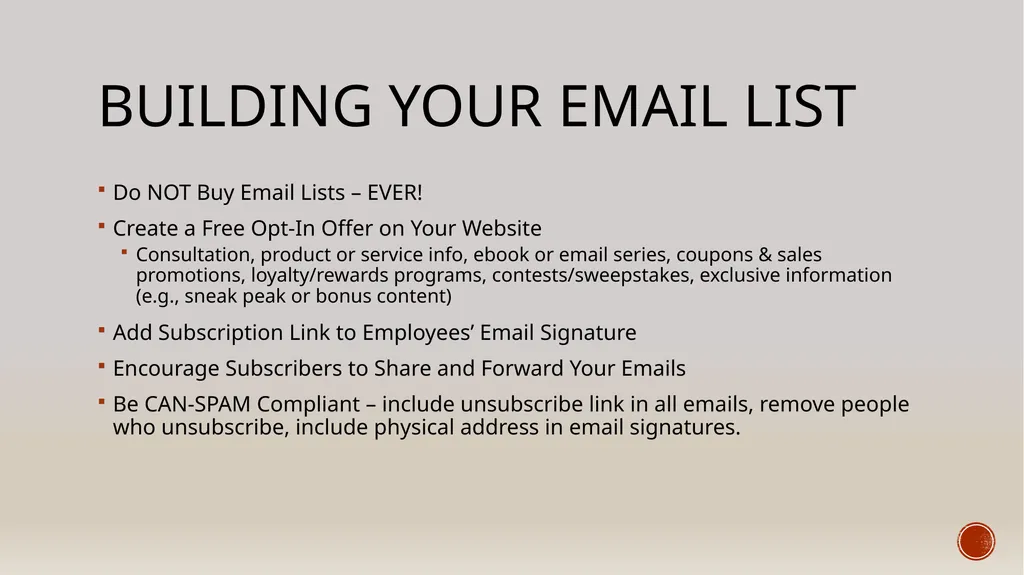 Email Marketing The Right Way Rockport-Fulton - slide 5 of 13