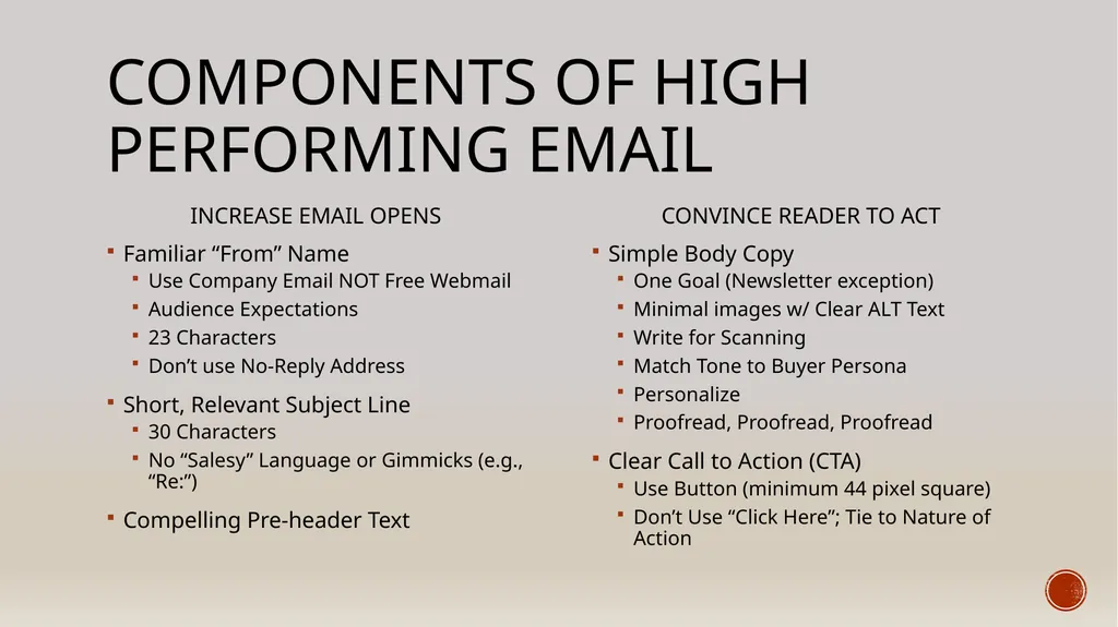 Email Marketing The Right Way Rockport-Fulton - slide 8 of 13