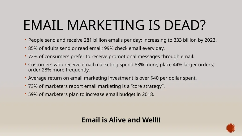 Email Marketing The Right Way Rockport-Fulton - slide 2 of 13