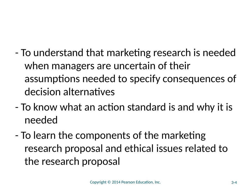 Chapter 3 The Marketing Research Process and - slide 4 of 52