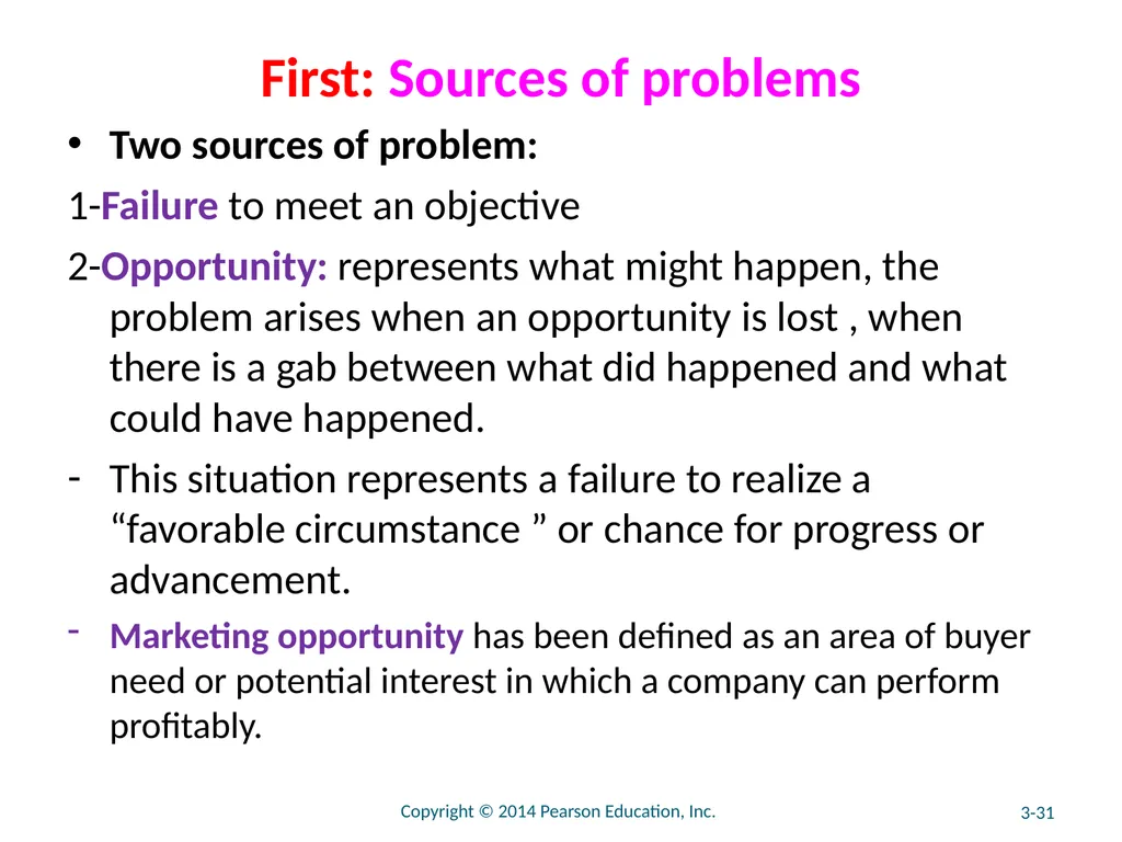 Chapter 3 The Marketing Research Process and - slide 31 of 52