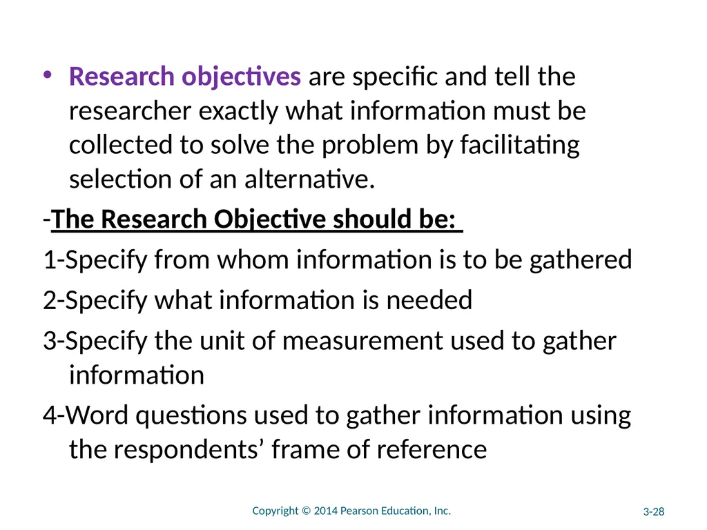 Chapter 3 The Marketing Research Process and - slide 28 of 52