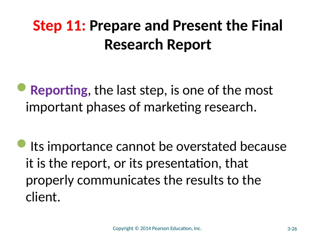 Chapter 3 The Marketing Research Process and - slide 26 of 52