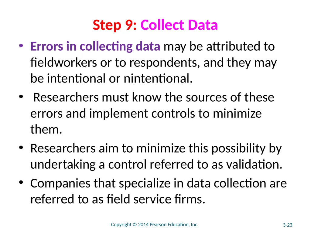 Chapter 3 The Marketing Research Process and - slide 23 of 52