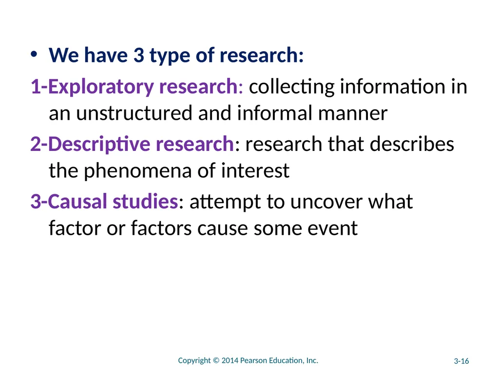 Chapter 3 The Marketing Research Process and - slide 16 of 52