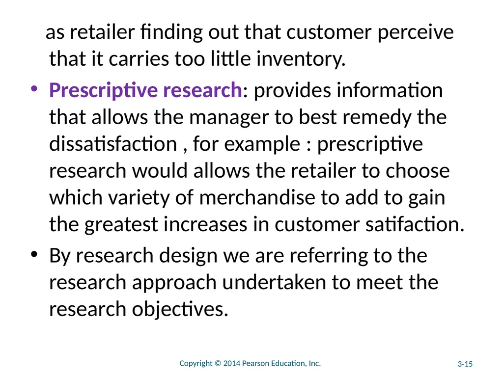 Chapter 3 The Marketing Research Process and - slide 15 of 52