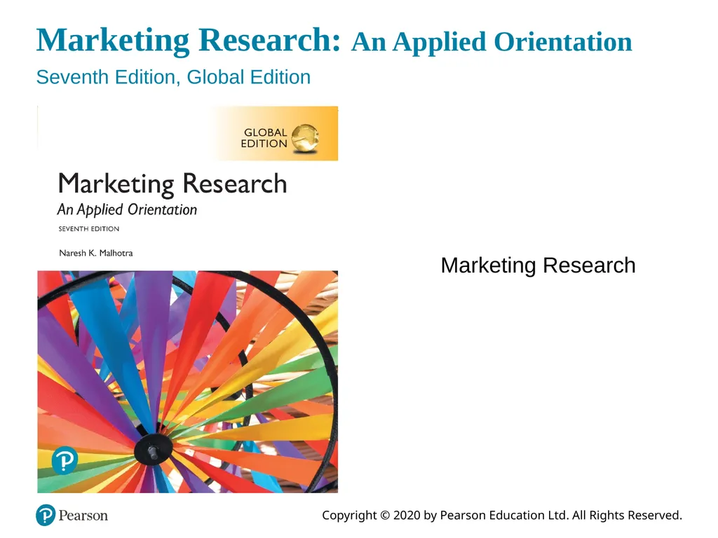 Marketing Research: An Applied Orientation Seventh