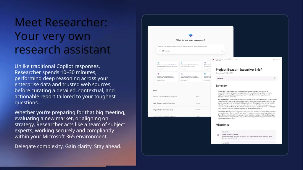 Researcher Deep Dive Overview Use Cases & - slide 2 of 20