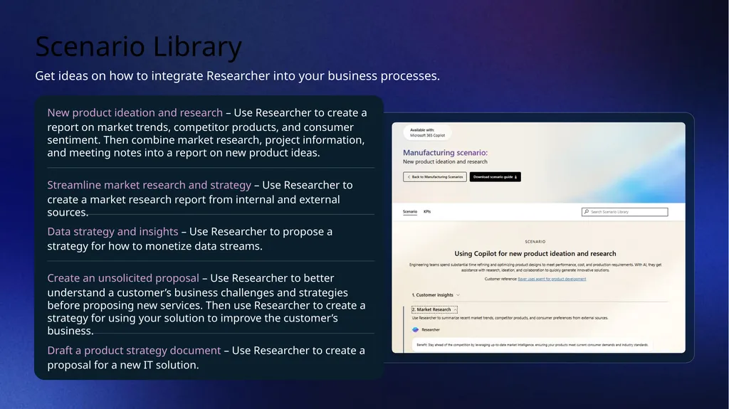 Researcher Deep Dive Overview Use Cases & - slide 14 of 20