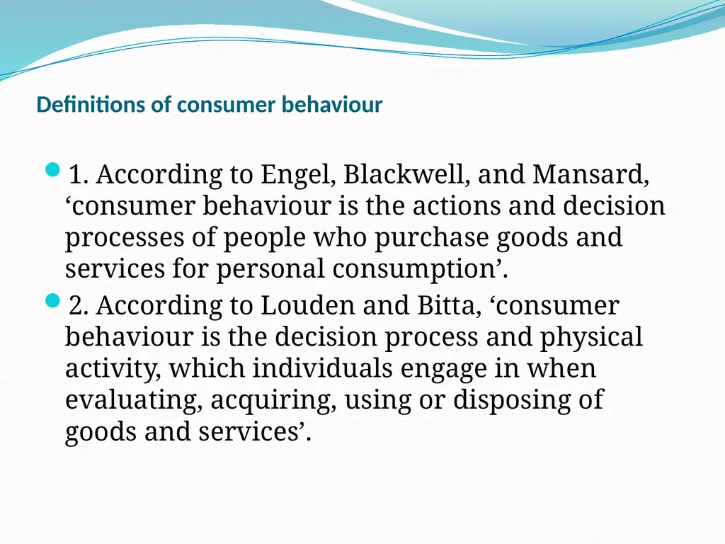 Consumer Behaviour Dr Digvijay Sharma School of - slide 4 of 15