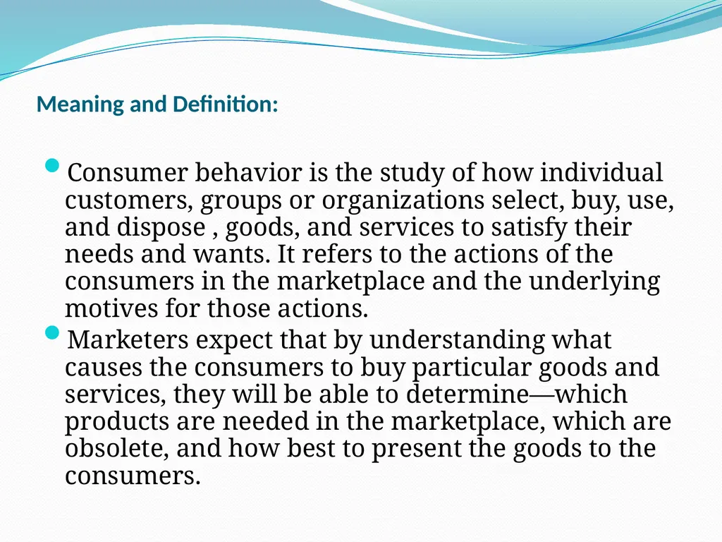 Consumer Behaviour Dr Digvijay Sharma School of - slide 2 of 15