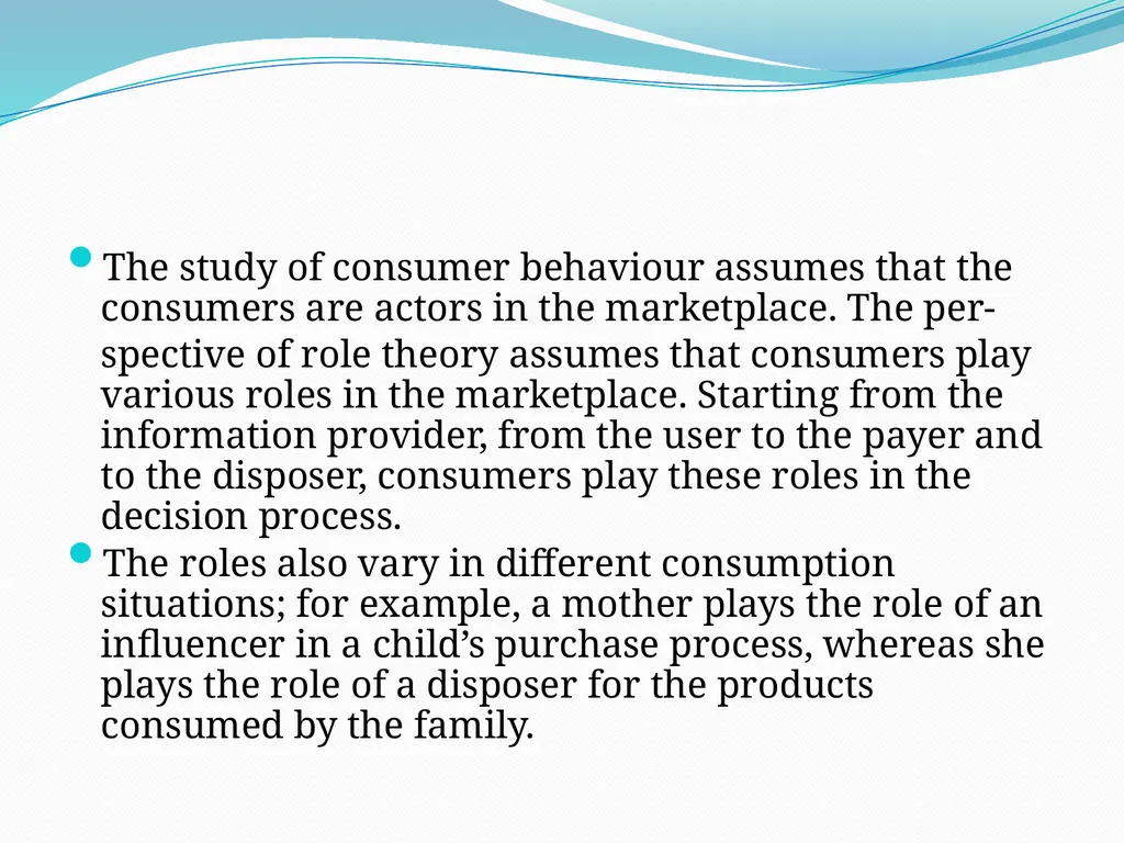 Consumer Behaviour Dr Digvijay Sharma School of - slide 3 of 15