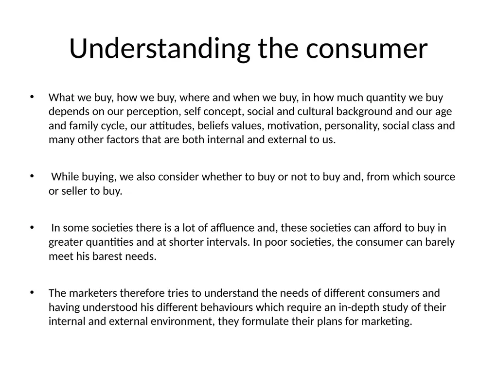 Consumer Behaviour 6th Semester IMBA Maleeha Gul - slide 3 of 29