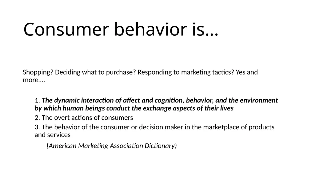 Essentials of Consumer Behavior, 2nd Ed. Debra - slide 2 of 7