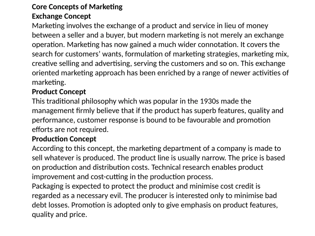 Marketing Management Marketing is the performance - slide 5 of 8