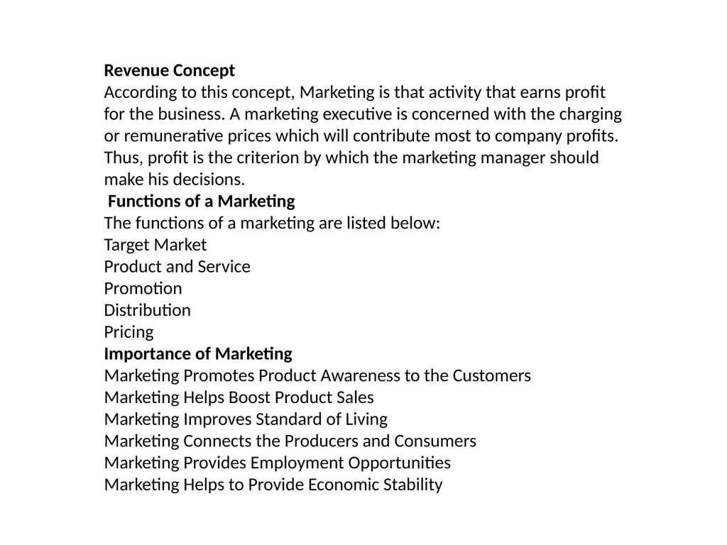 Marketing Management Marketing is the performance - slide 7 of 8