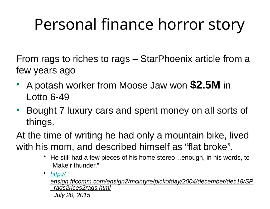 U of S GSA Financial Planning Presentation Brian - slide 3 of 37