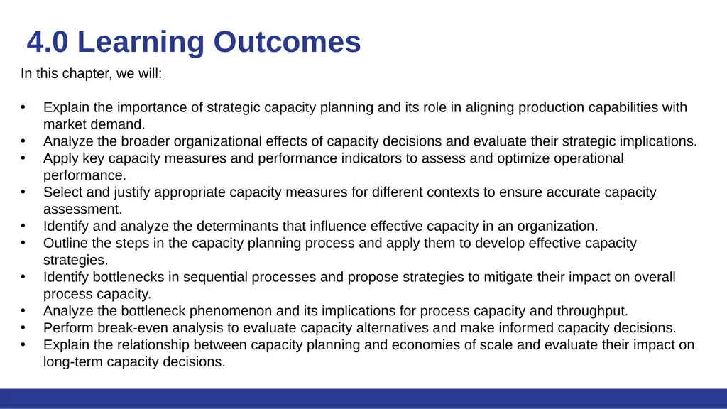 Fundamentals of Operations Management Chapter 4: - slide 2 of 15
