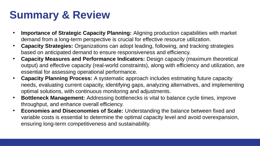 Fundamentals of Operations Management Chapter 4: - slide 15 of 15