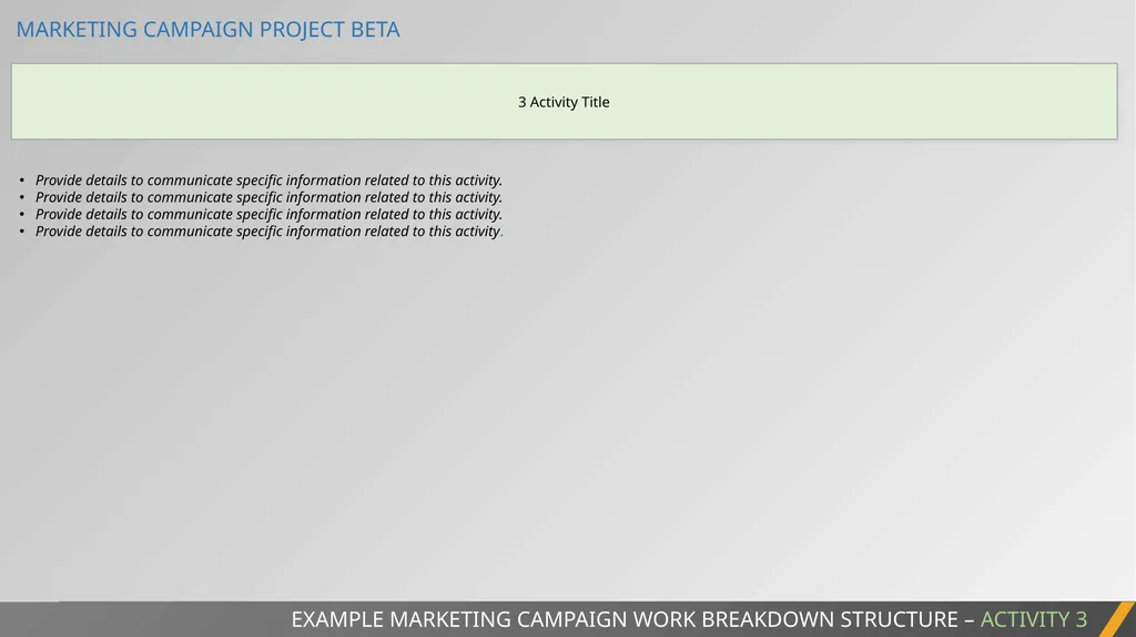 MARKETING CAMPAIGN PROJECT BETA MARKETING WORK - slide 15 of 34