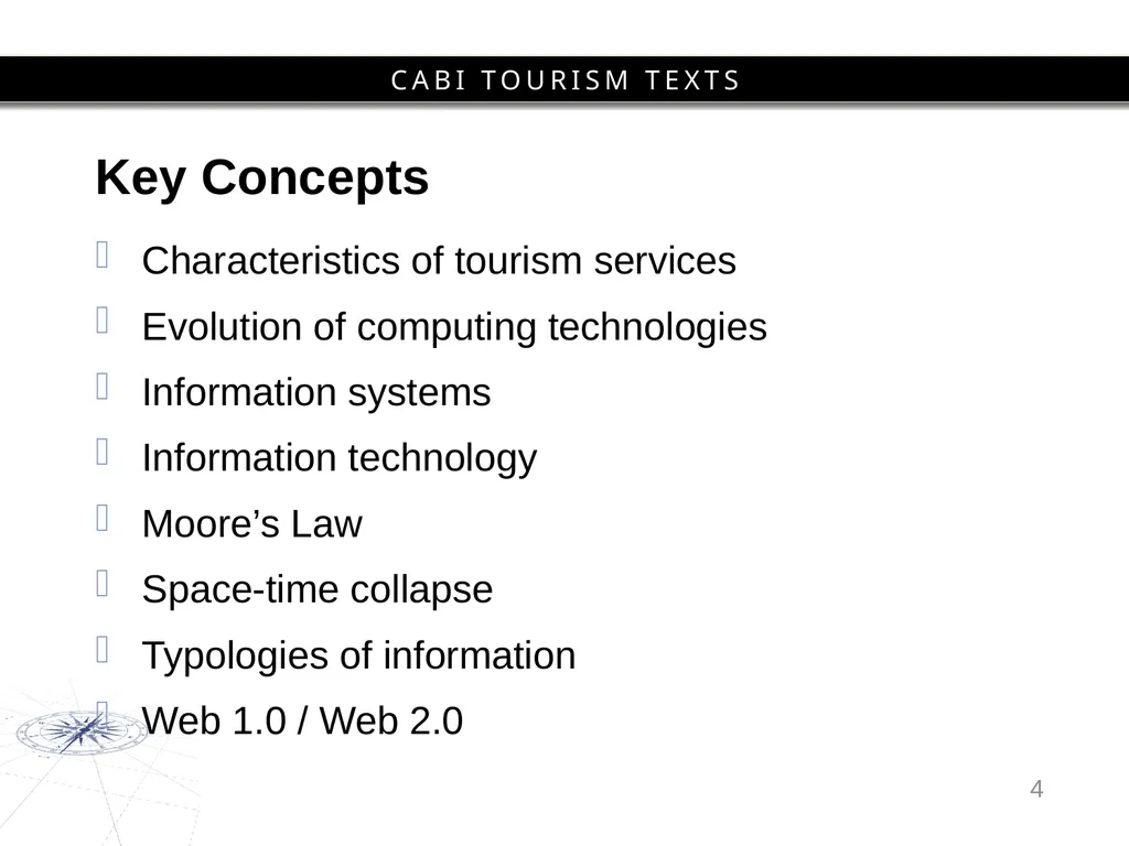 Chapter 1 Introduction to Tourism and Information - slide 4 of 16